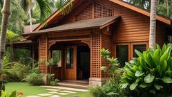 Attachment for Hunian Ideal: Rumah Tropis Serasi dengan Alam dengan Carport Semi-Terbuka