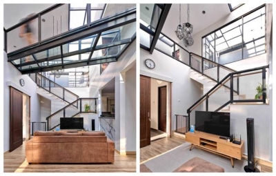 Attachment for Desain Rumah Modern yang Menyatu dengan Alam Lewat Atap Kaca