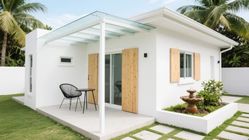 Attachment for Fasad Rumah Semakin Elegan! 7 Desain Teras & Taman Terbuka untuk Rumah Minimalis Masa Depan