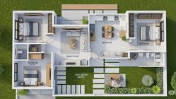 Attachment for Saksikan 6 Desain Rumah Minimalis 3 Kamar di Lahan 7x10 Meter: Lebih Fungsional dan Lega!